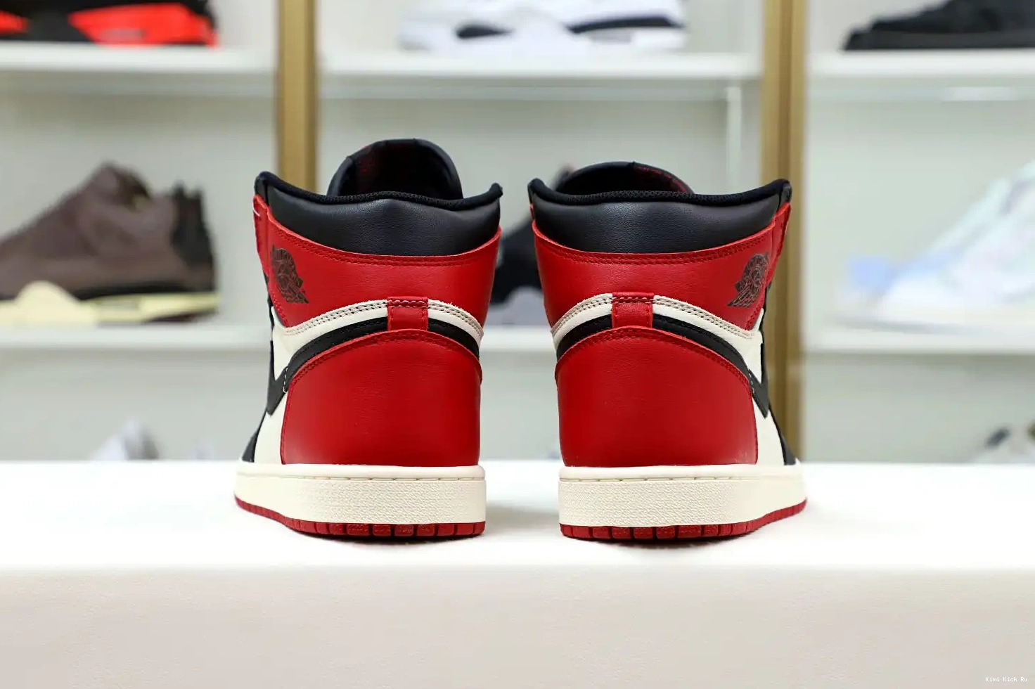 RETRO 'BRED OG HIGH AIR JORDAN Kimikick 1 TOE' 0522